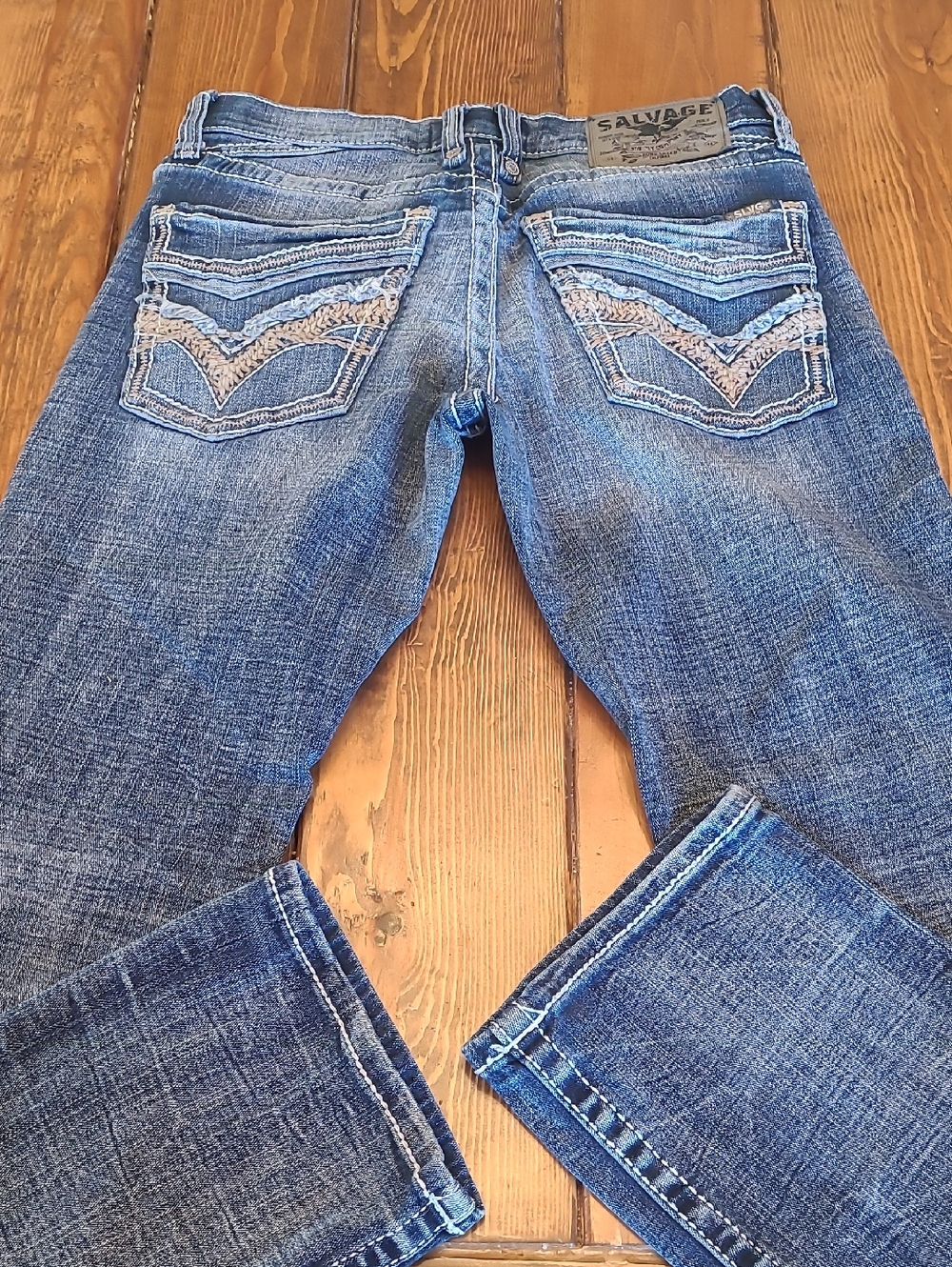 Mens Salvage Buckle Brand Size 29 Mayhem Boot